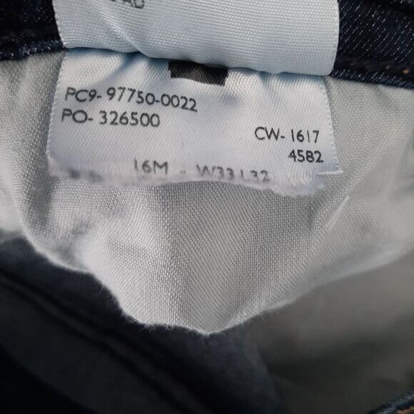 Signature by LEVI' STRAUSS Curvy Skinny Blue Jeans Sz 16 - Picture 9 of 10